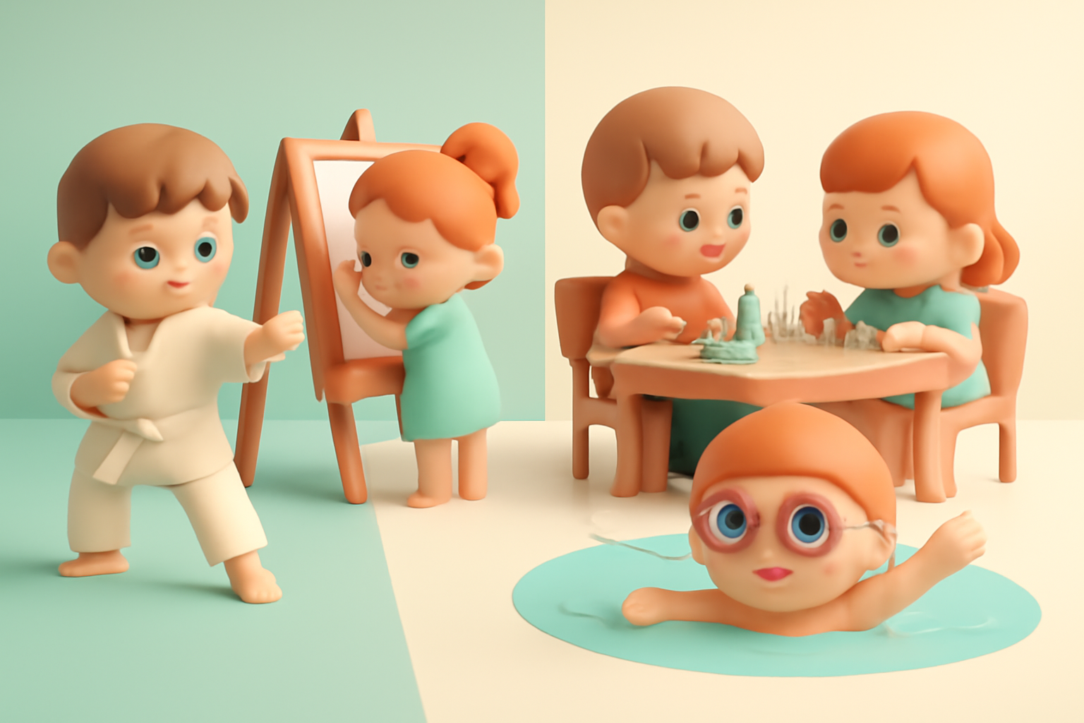 Секции для детей 5 лет: спорт, творчество или интеллект?